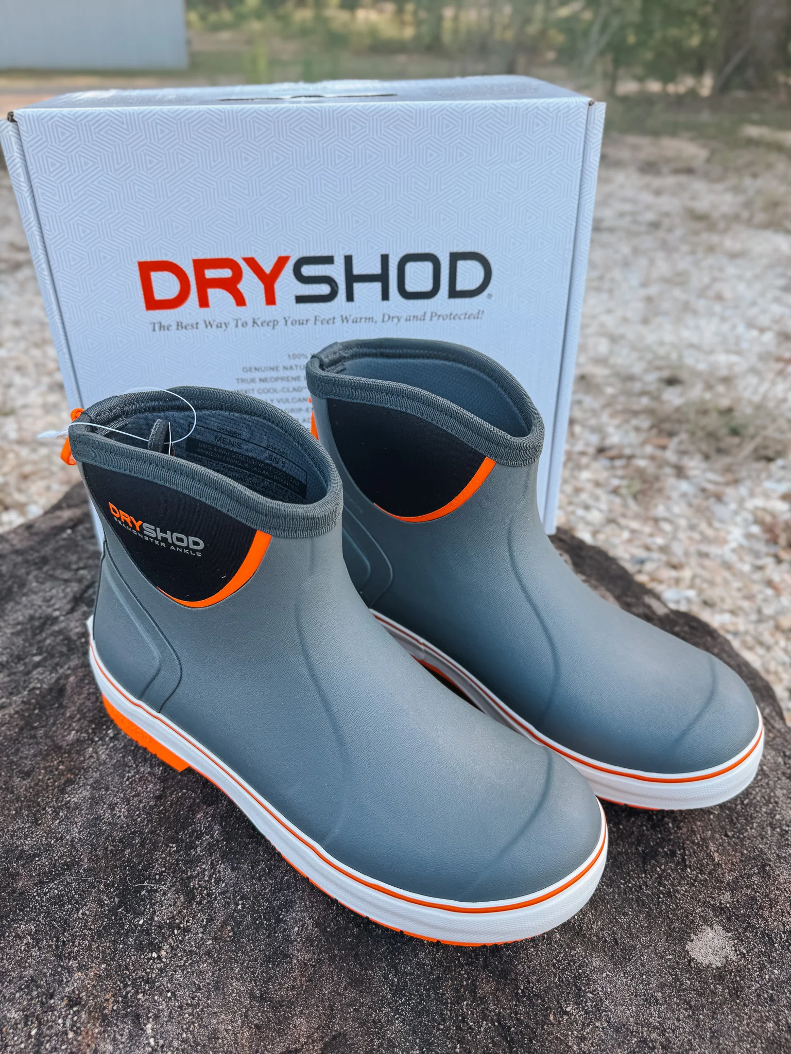Men's Dryshod Seamonster FLX Ankle Grey - Image 4