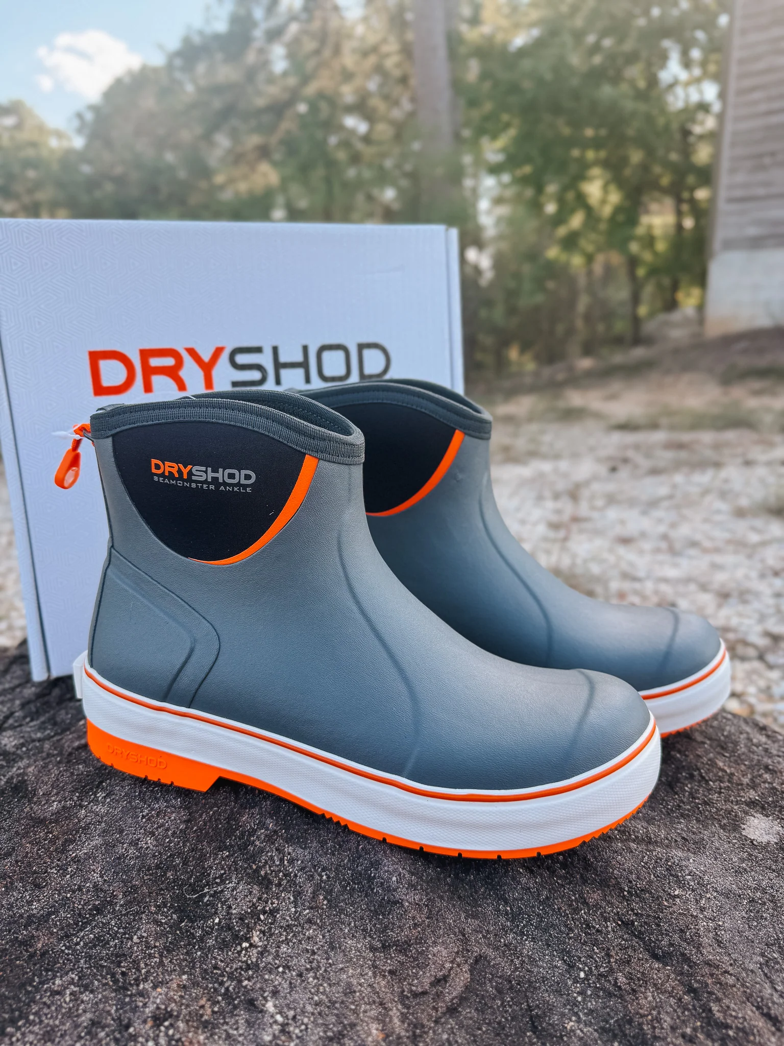 Men's Dryshod Seamonster FLX Ankle Grey - Image 7