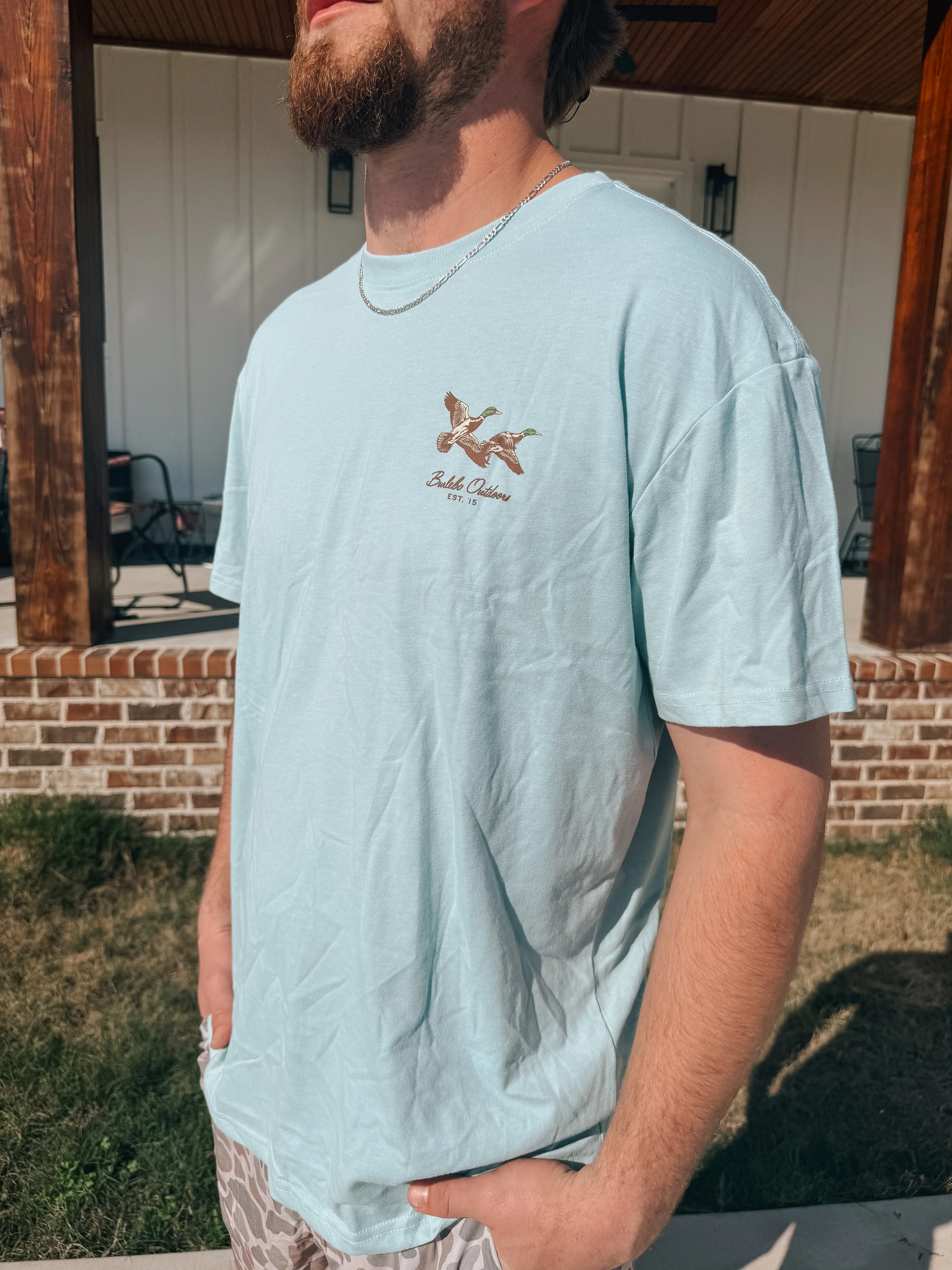 Burlebo Flying Mallard T-Shirt - Image 3