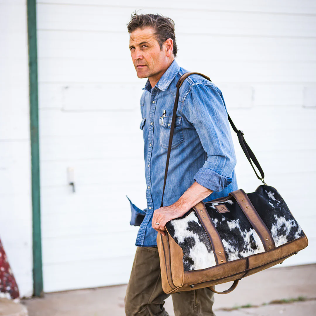 STS Cowhide Saltillo Duffle