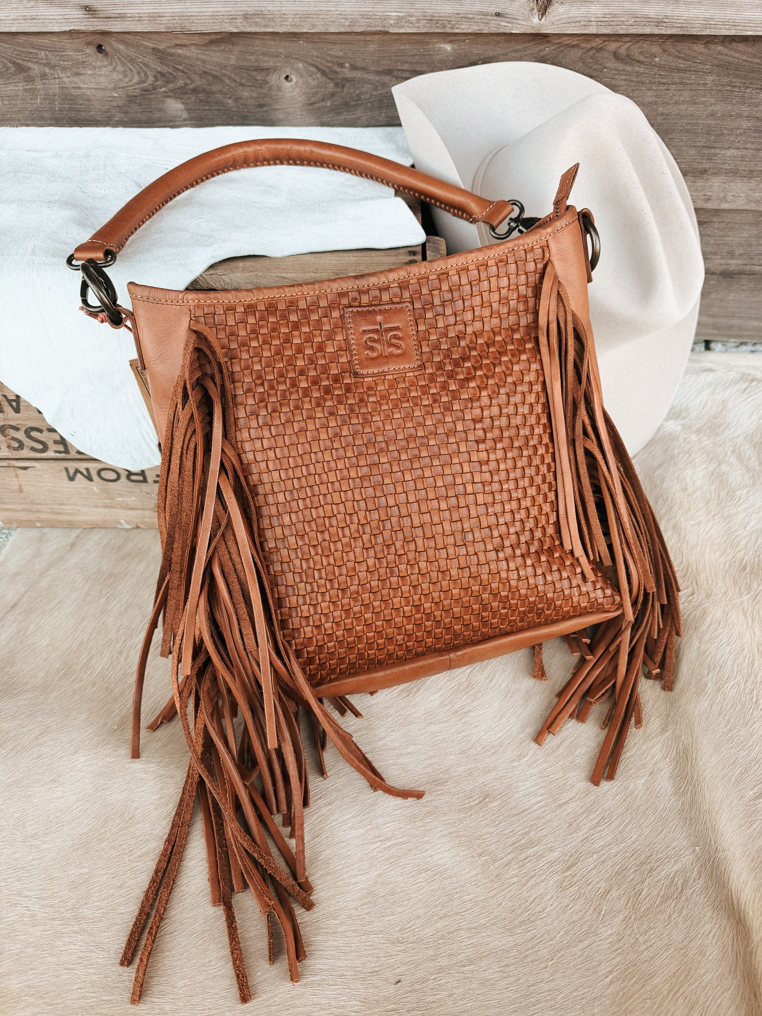 STS Sweetgrass Tess Fringe Purse - Image 4