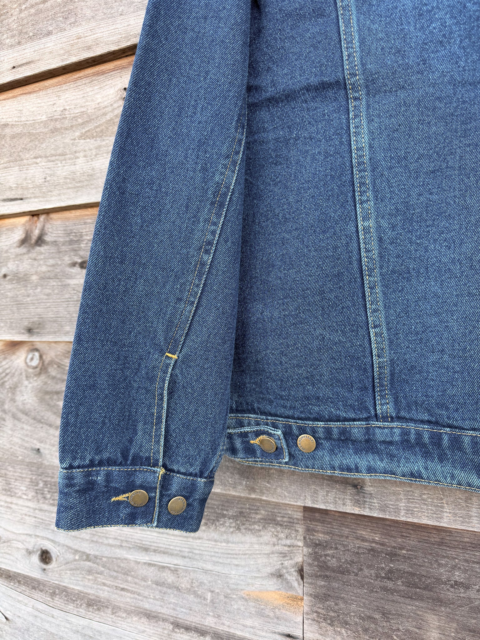 STS Ranchwear Price Wool Lined Denim Jacket - Image 12