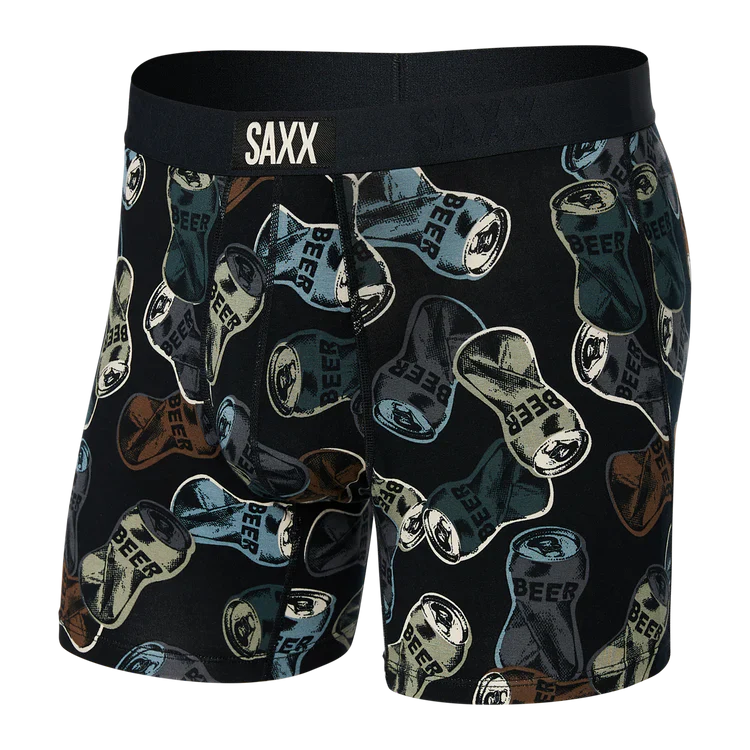 SAXX VIBE SUPER SOFT Boxer Brief / Friday Night Camo- Black