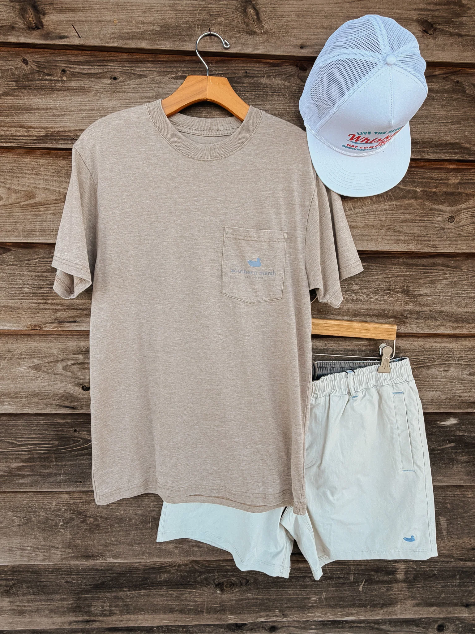 Southern Marsh Branding Keystone Seawash T-Shirt - Image 4