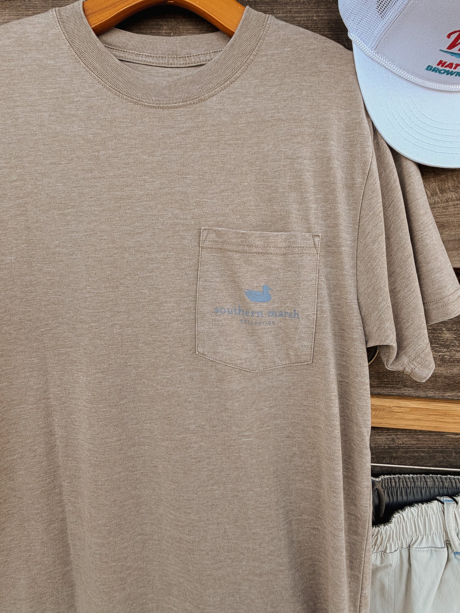 Southern Marsh Branding Keystone Seawash T-Shirt - Image 5