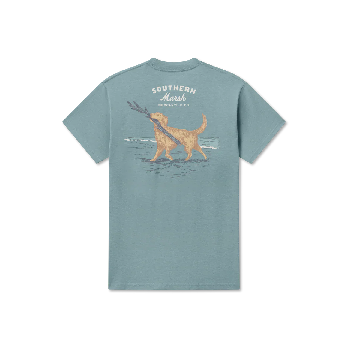 Southern Marsh Good Boy, Big Stick Seawash T-Shirt - Image 6