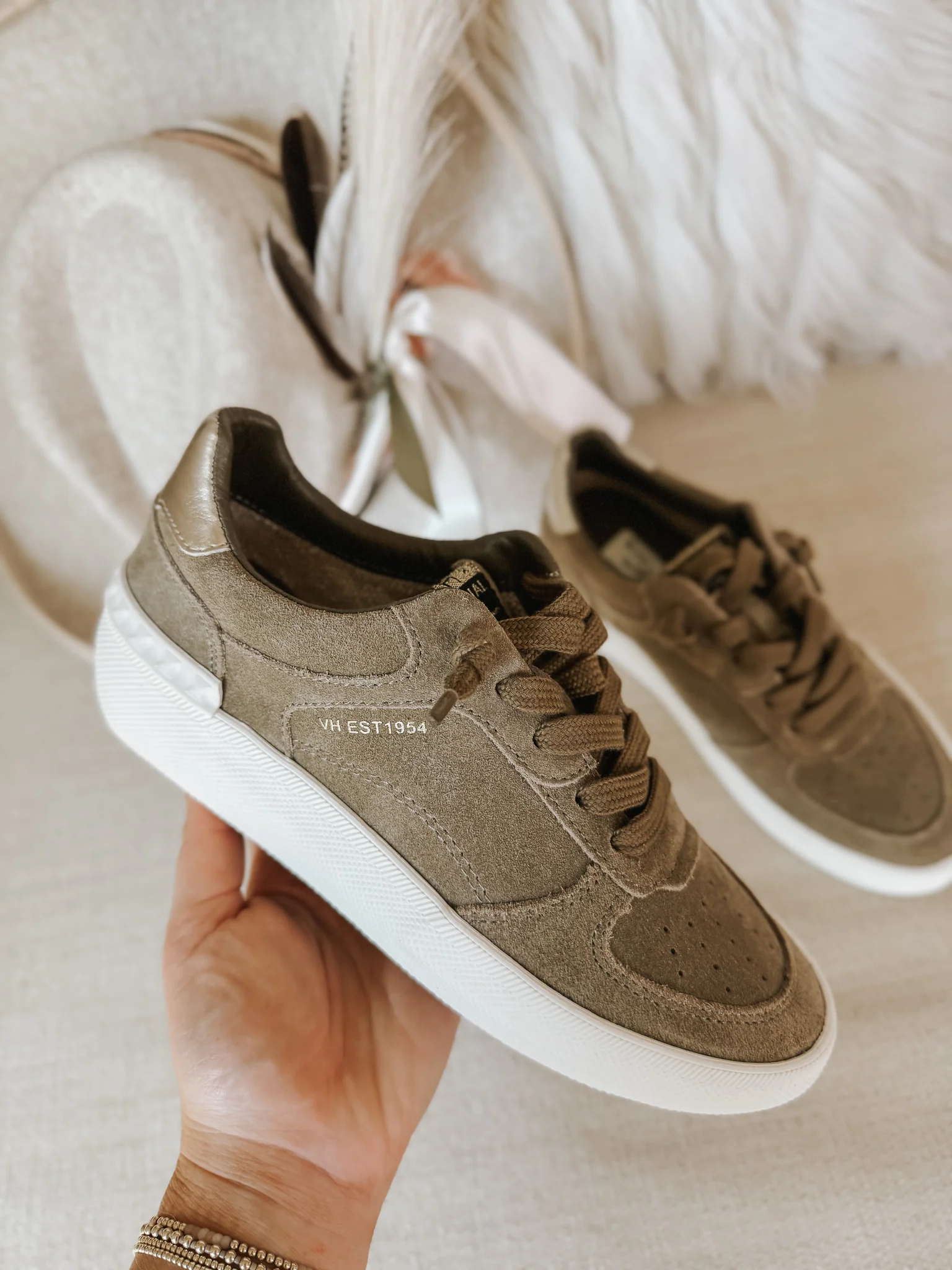 Vintage Havana Tempo 1 Olive Sneakers - Image 5