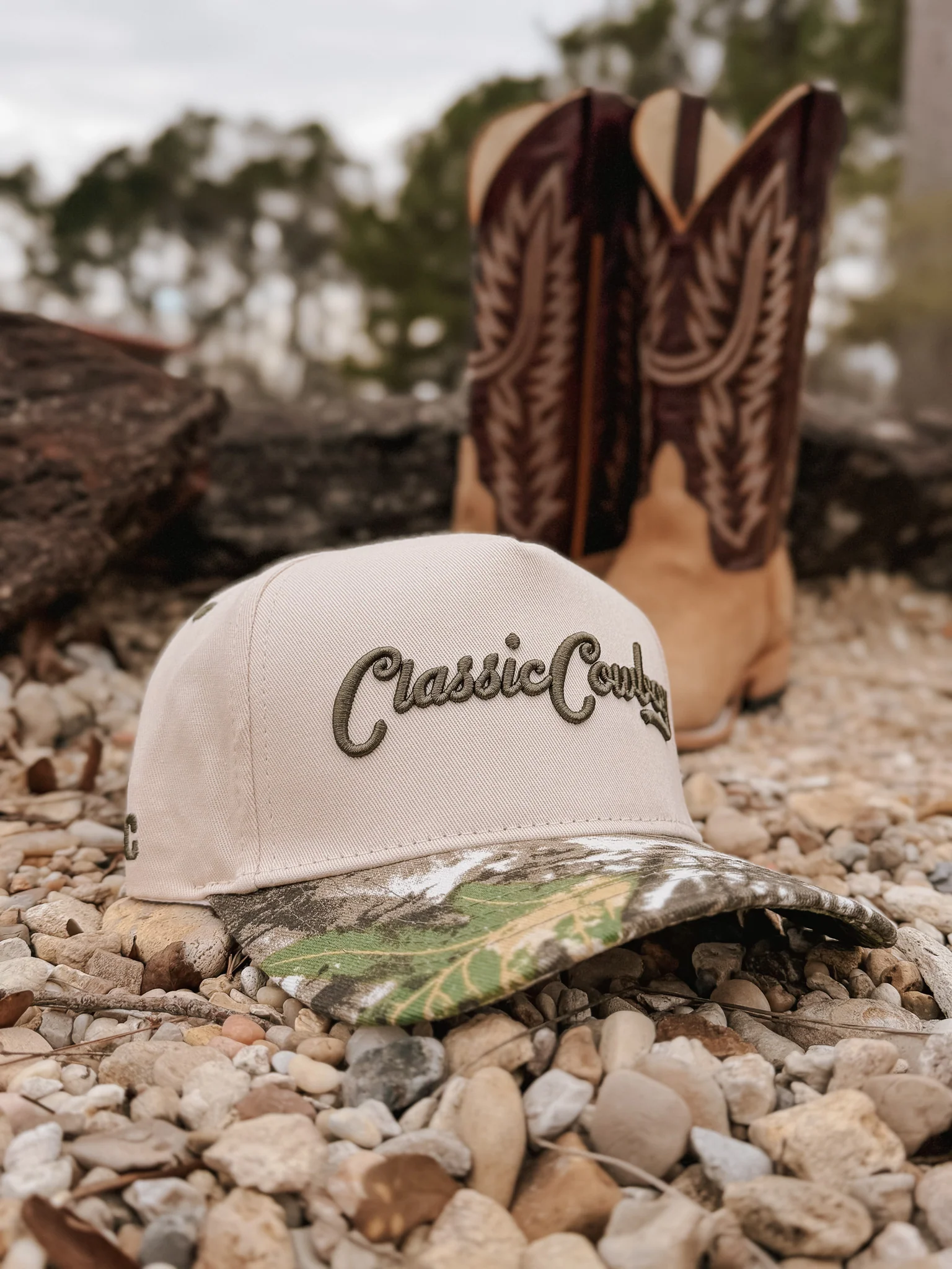 Classic Cowboy The Little Youth Rancher Cap - Camo - Image 5