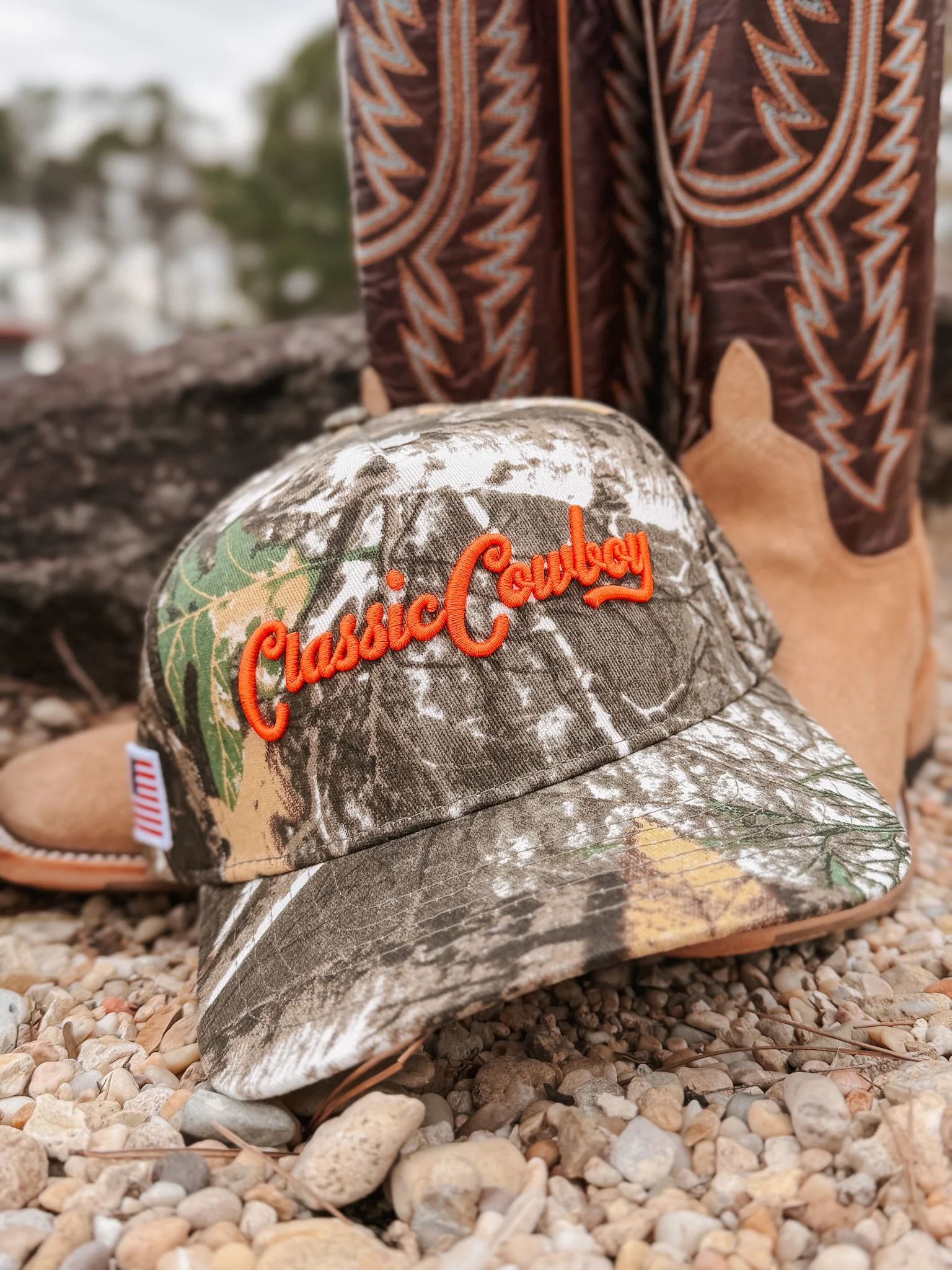 Classic Cowboy The Marksman Cap - Camo - Image 4