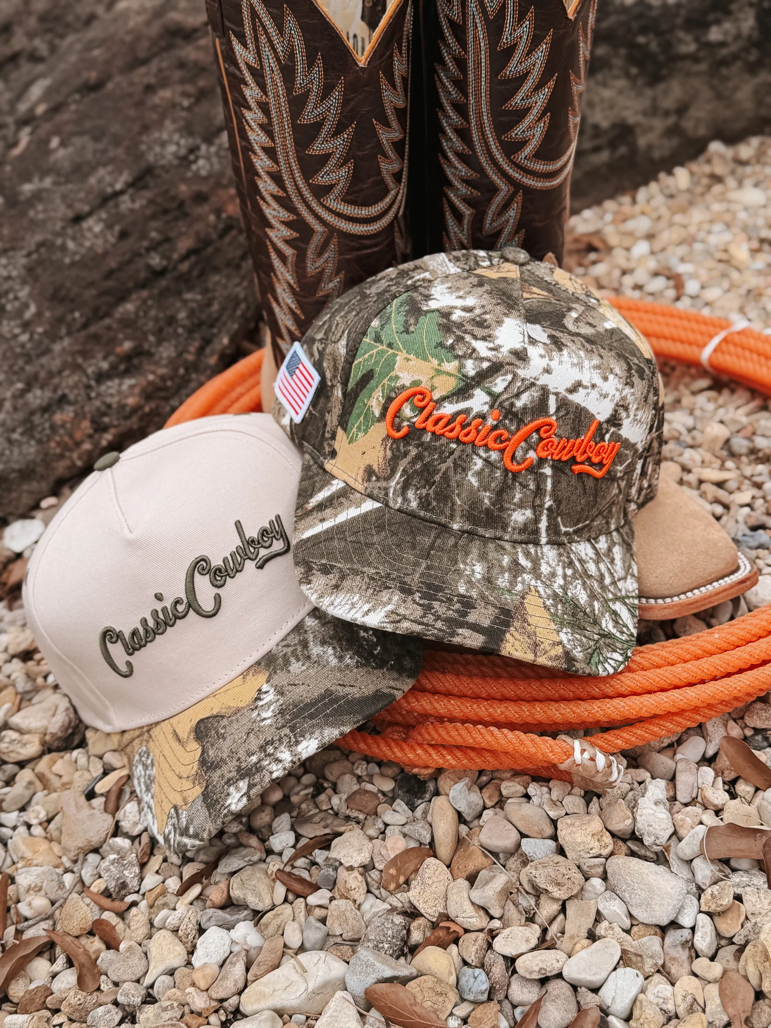 Classic Cowboy The Little Youth Rancher Cap - Camo - Image 7