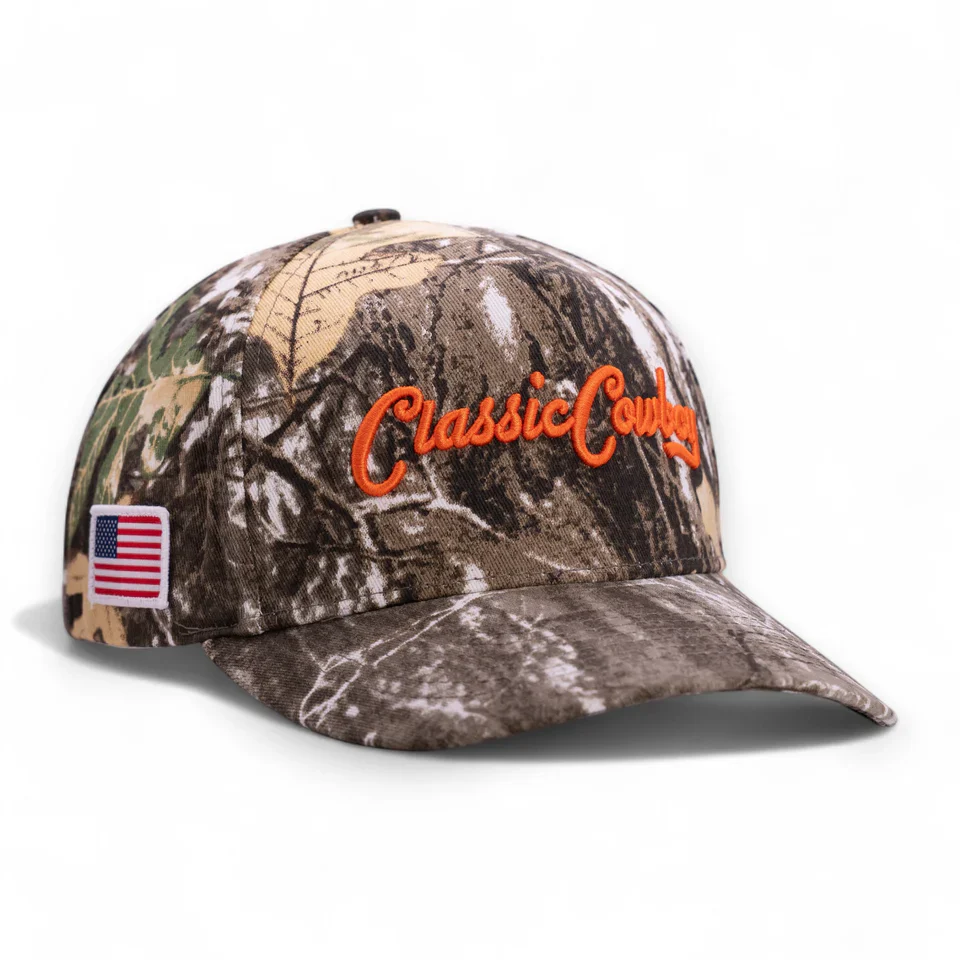 Classic Cowboy The Marksman Cap - Camo - Image 7