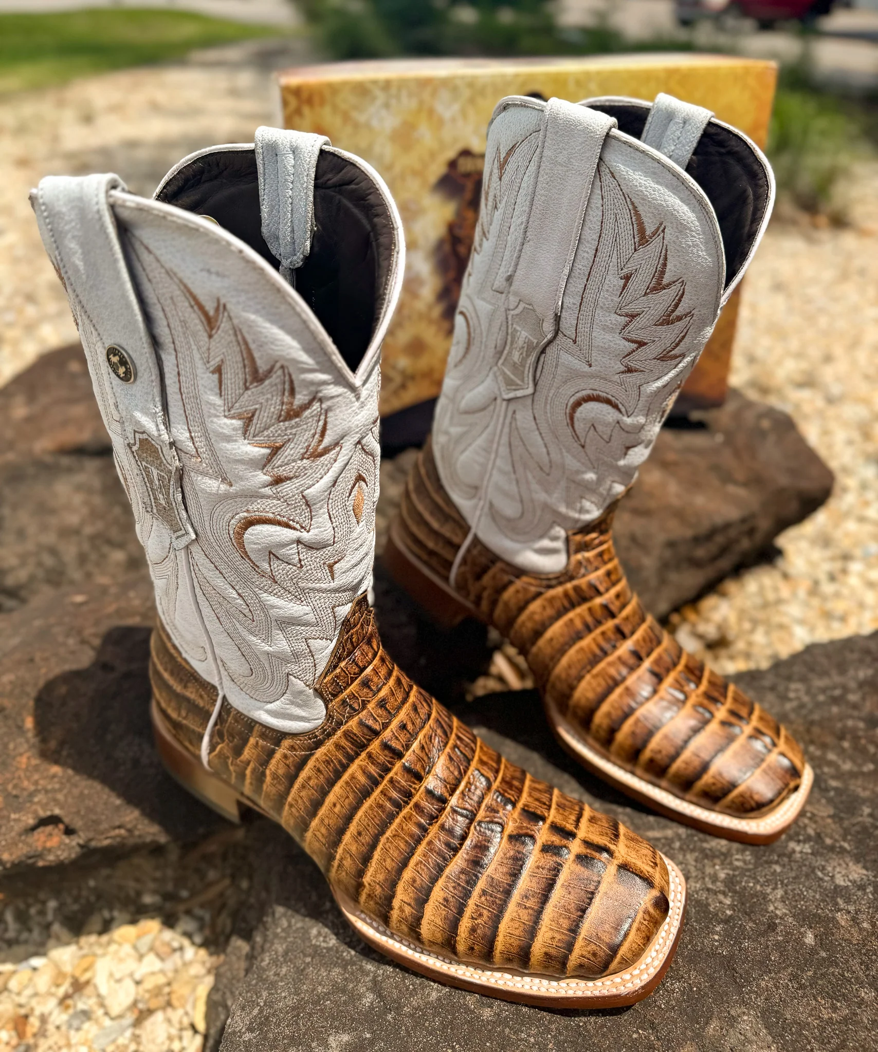 Men's Tanner Mark Brown Caimen Ice Boot - Image 3