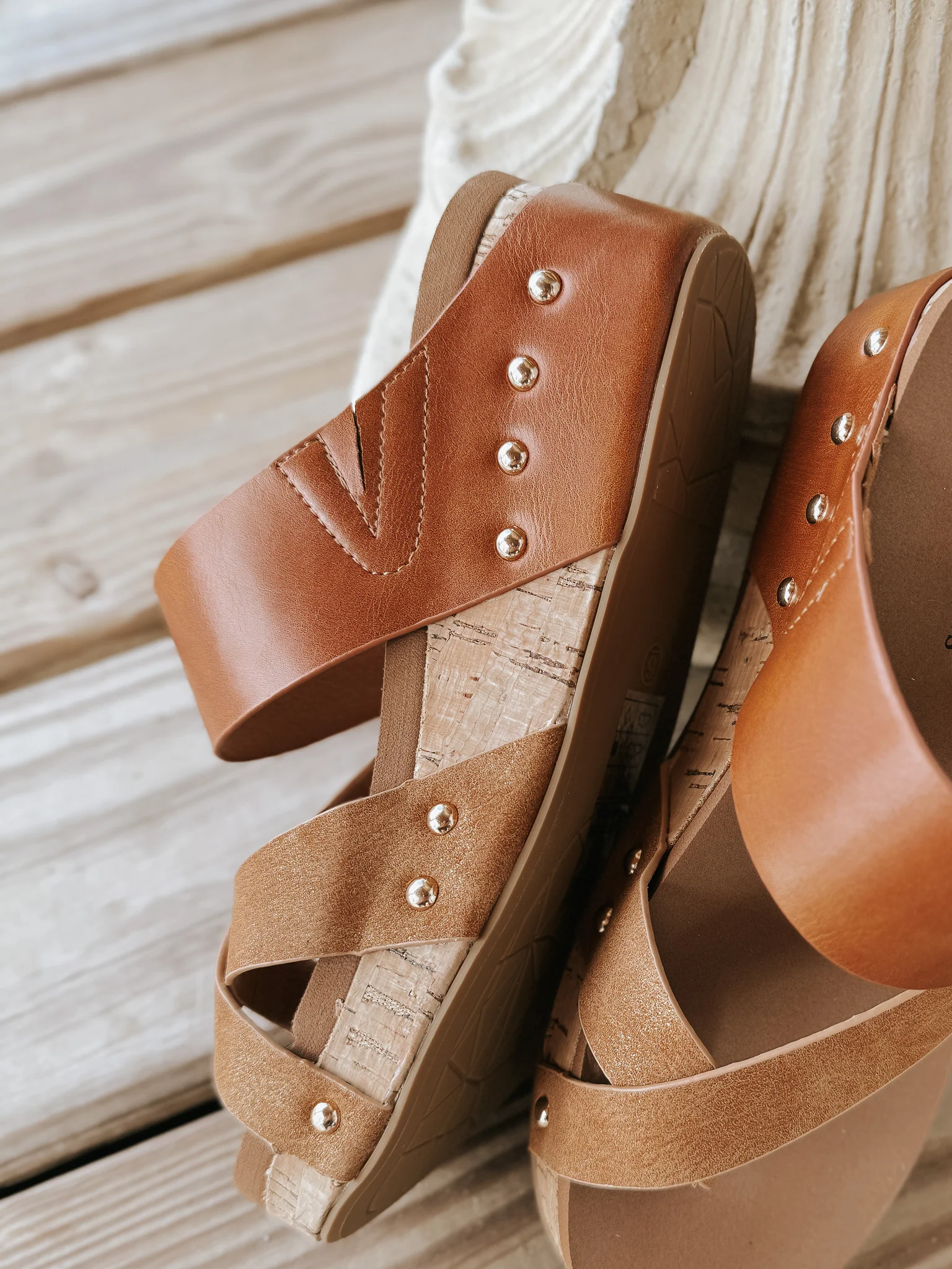 There She Goes Wedge Sandals - Image 9