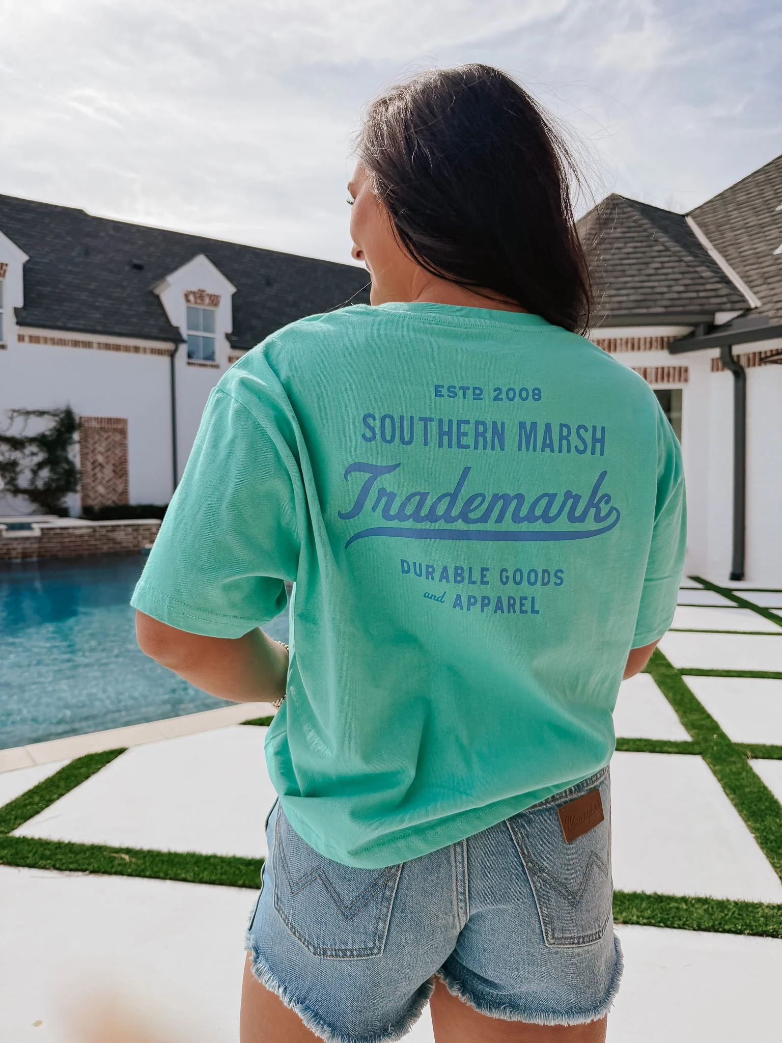 Southern Marsh Women's Southernclassics Ballpark Trademark Comfort Tee - Image 2