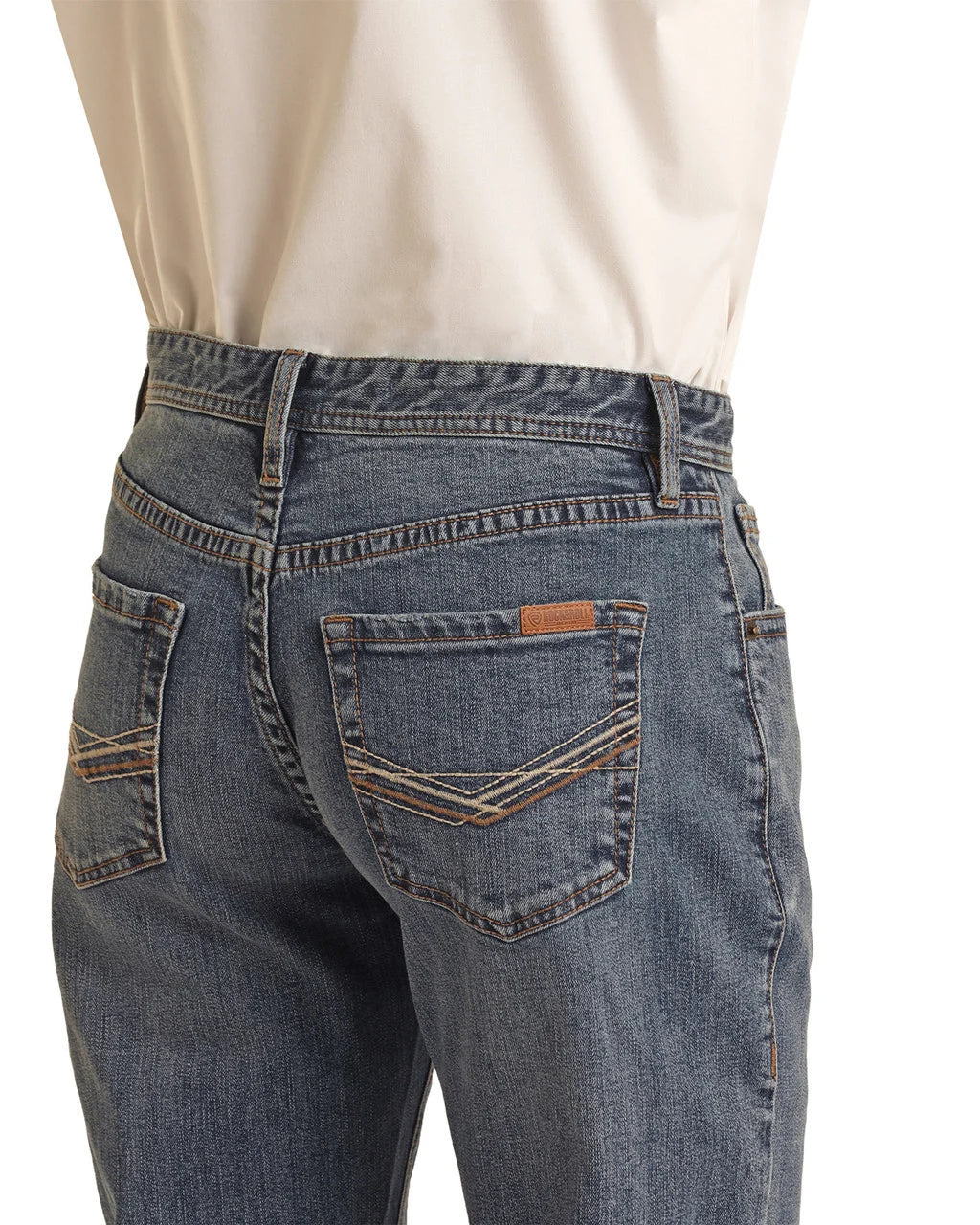 Men's Rock & Roll Double Barrel Stackable Bootcut Jean - Image 3