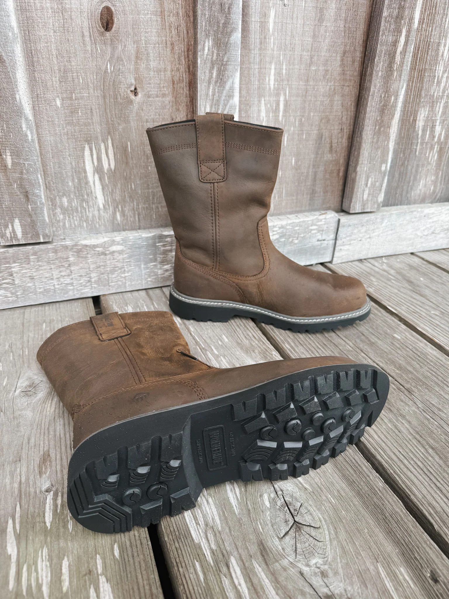 MEN'S WOLVERINE FLOORHAND WATERPROOF STEEL TOE WELLINGTON BOOT - Image 2