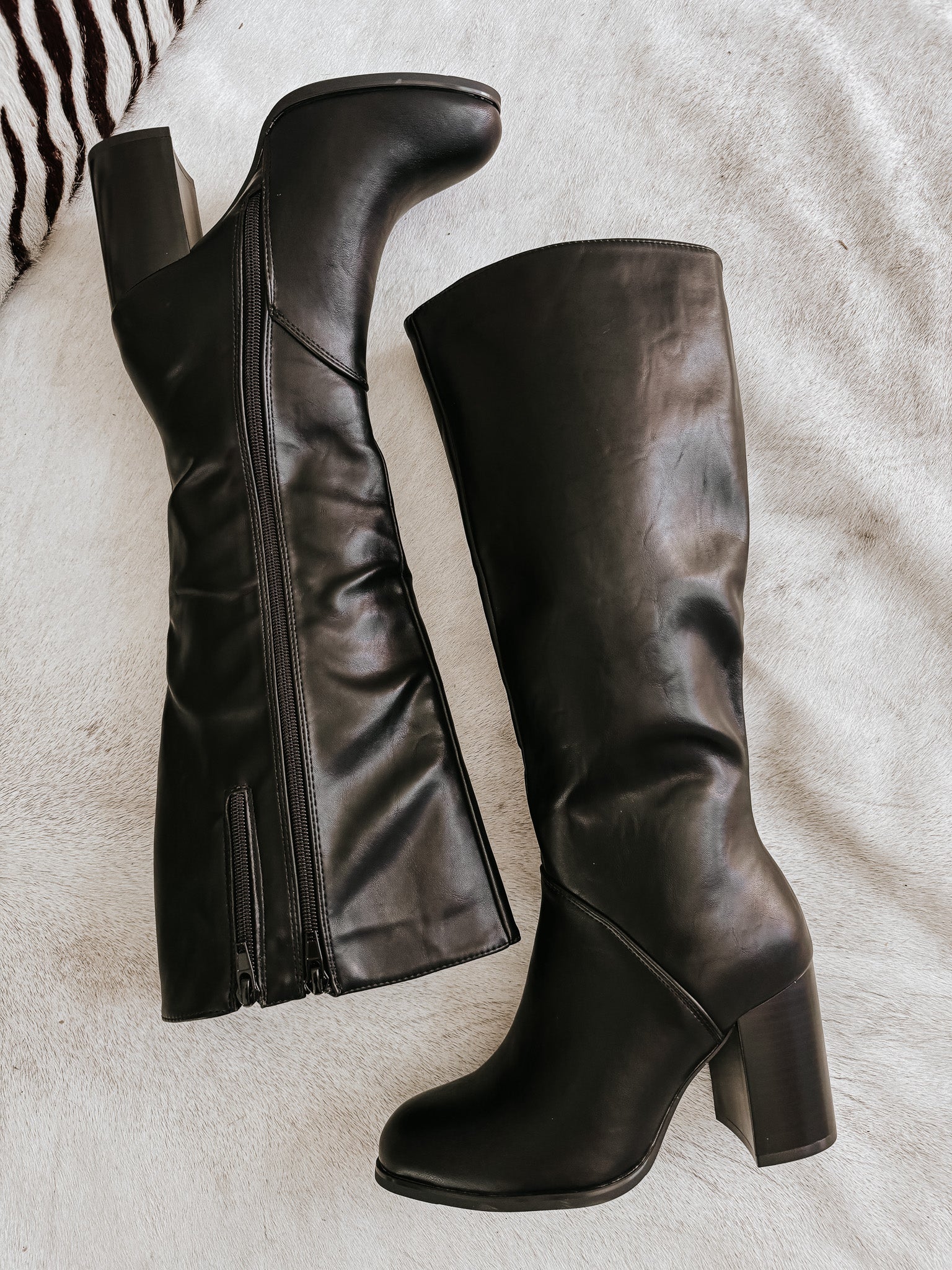 Stand Corrected Black Boots - Image 14