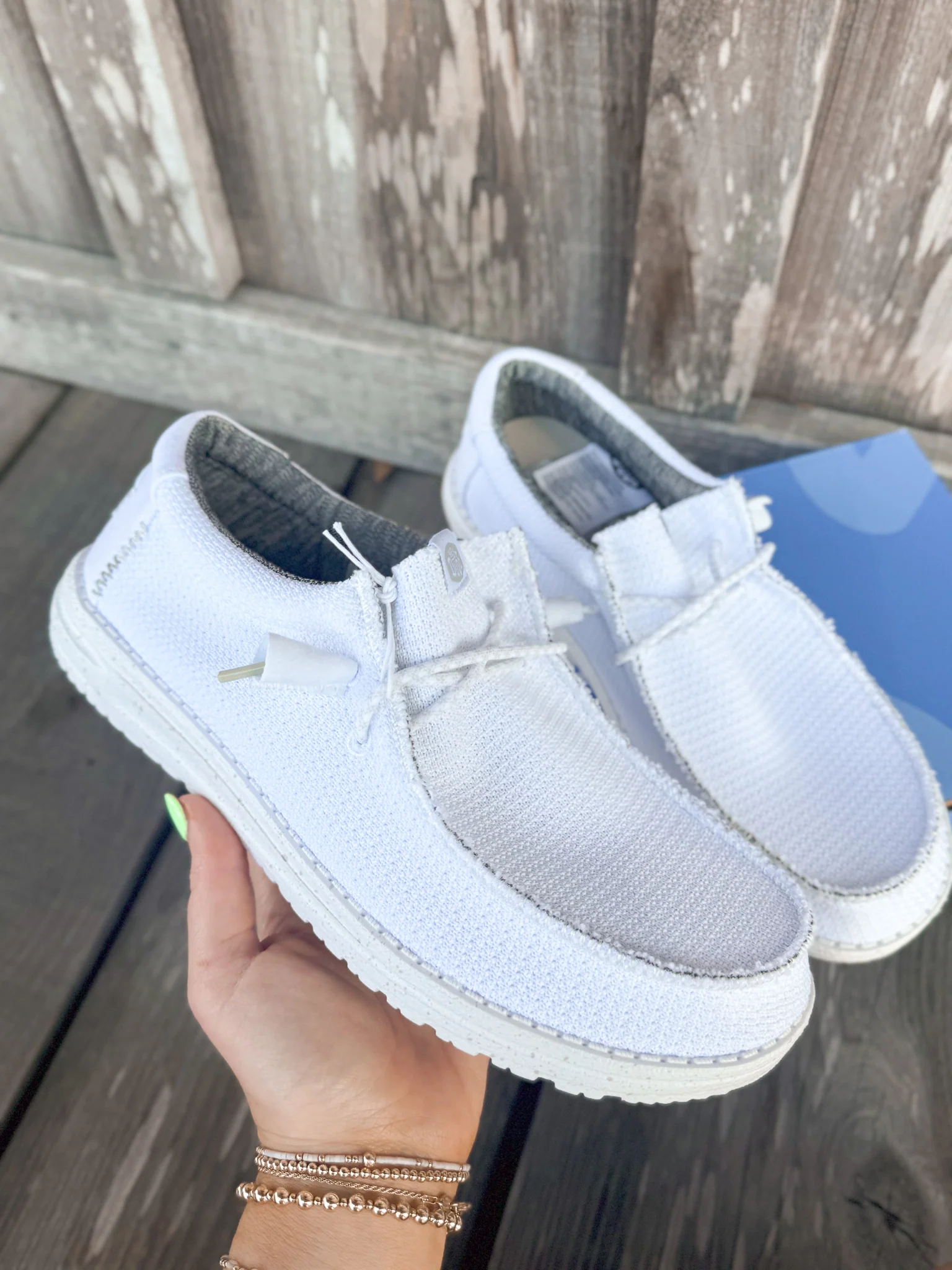 Men's Hey Dude Wally Sport White