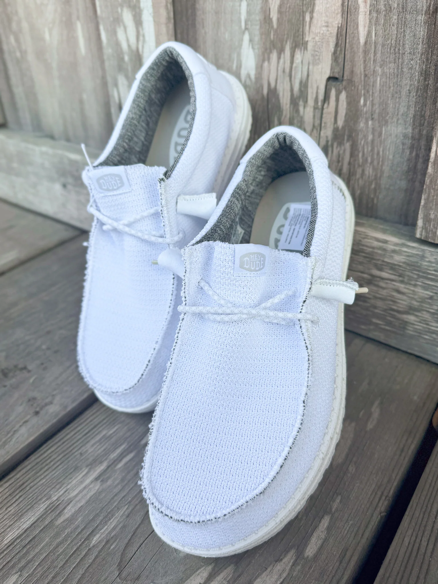 Men's Hey Dude Wally Sport White - Image 7