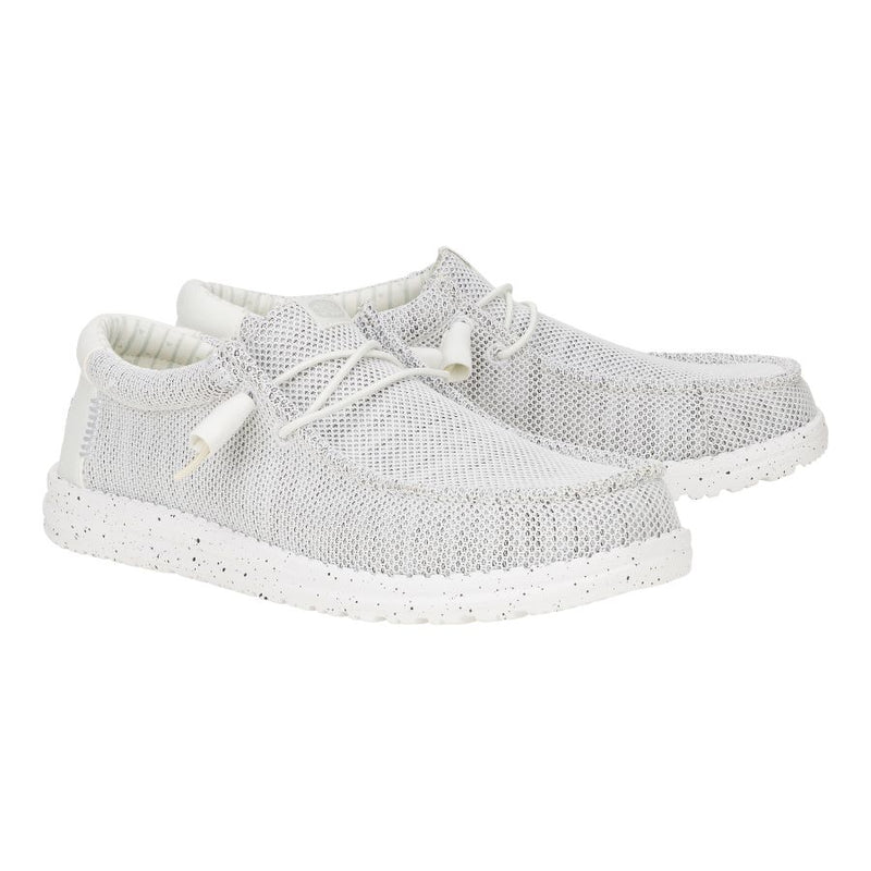 Men's Hey Dude Wally Stretch Sox in Storm White - Image 5
