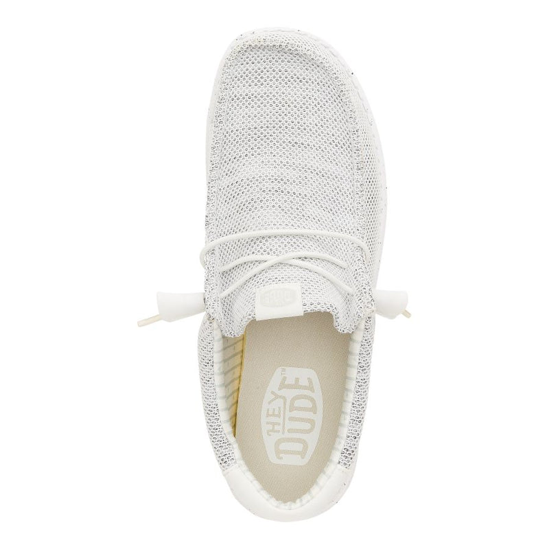 Men's Hey Dude Wally Stretch Sox in Storm White - Image 8