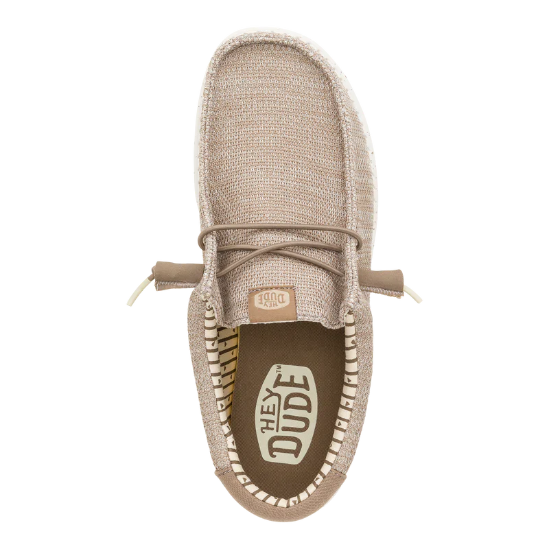 Hey Dude Men's Wally Stretch Sox in Tan - Image 5