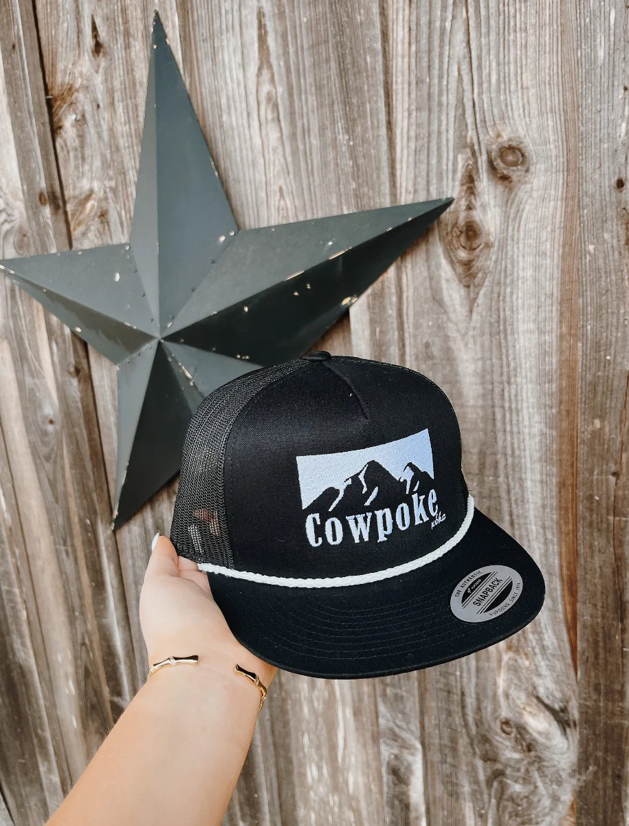 WHISKEY BENT HAT CO. COWBOY KILLER 2.0 CAP IN BLACK