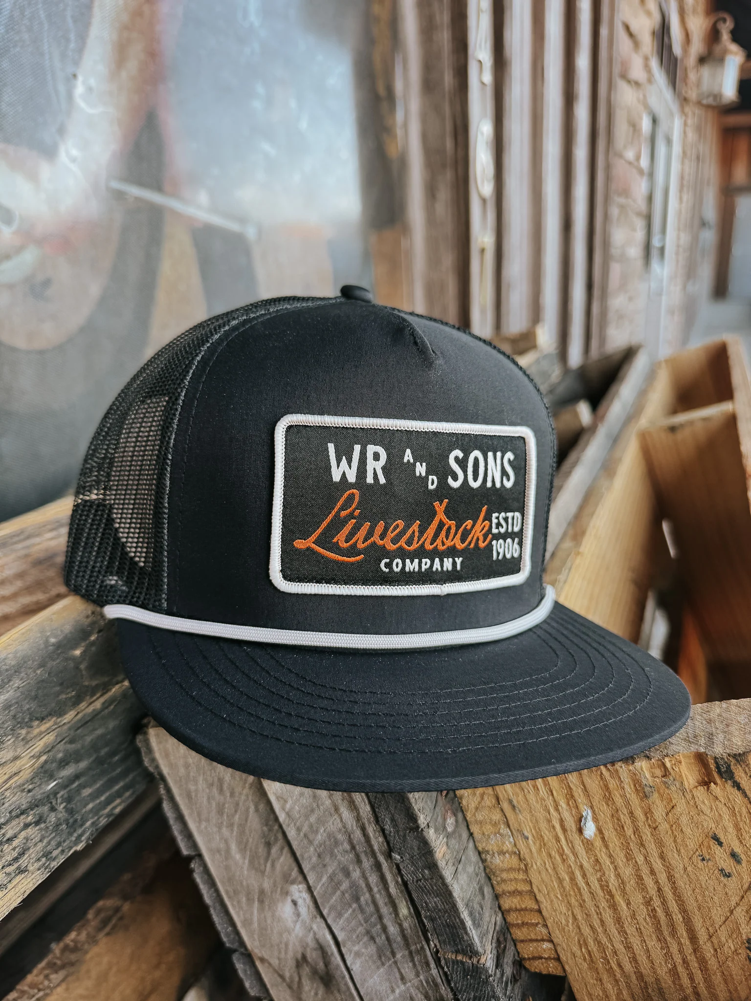 Whiskey Bent Hat Co. WR and Sons Cap - Image 2
