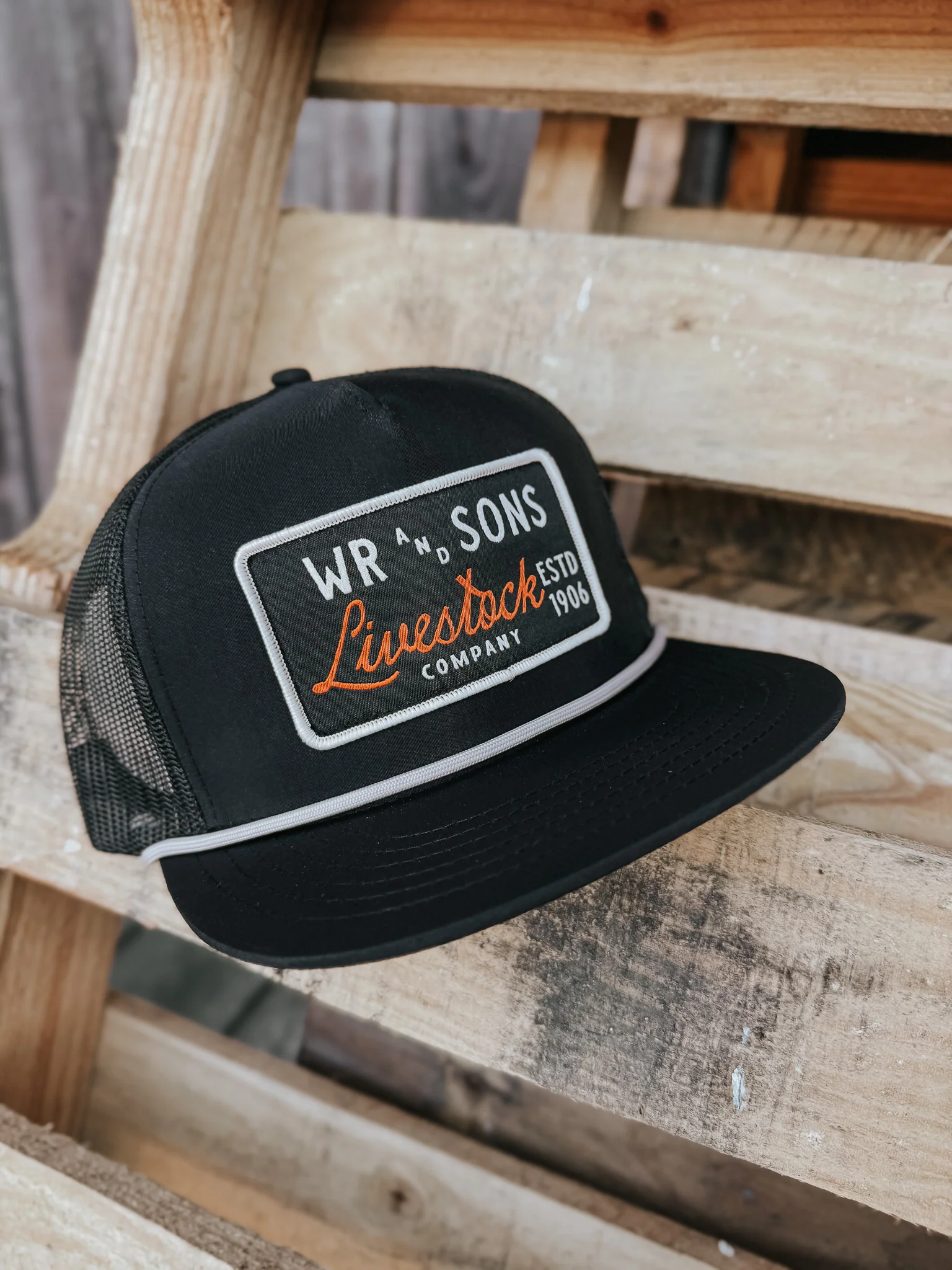 Whiskey Bent Hat Co. WR and Sons Cap - Image 3