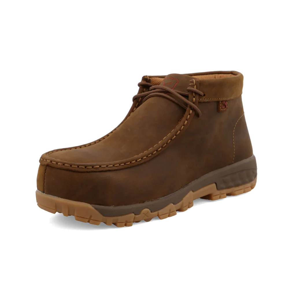 WOMEN'S TWISTED X COMPOSITE TOE WORK CHUKKA DRIVING MOC - Image 8