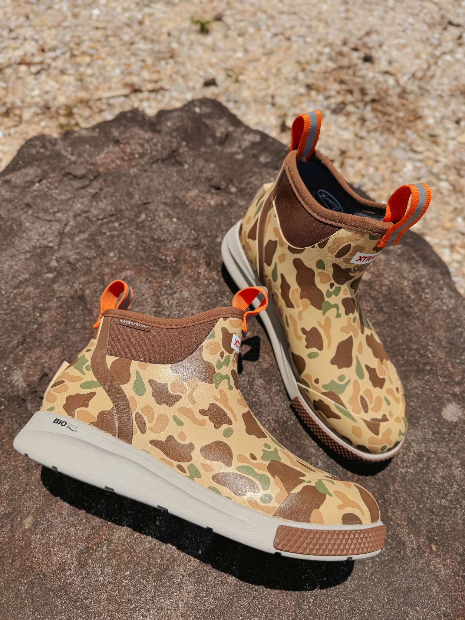 Men's Xtratuf 6 in Ankle Deck Boot Sport in Duck Camo - Image 11
