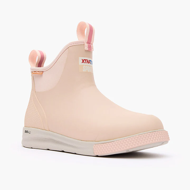 Women's Xtratuf 6 in Ankle Deck Boot Sport in Blush Peach - Image 10