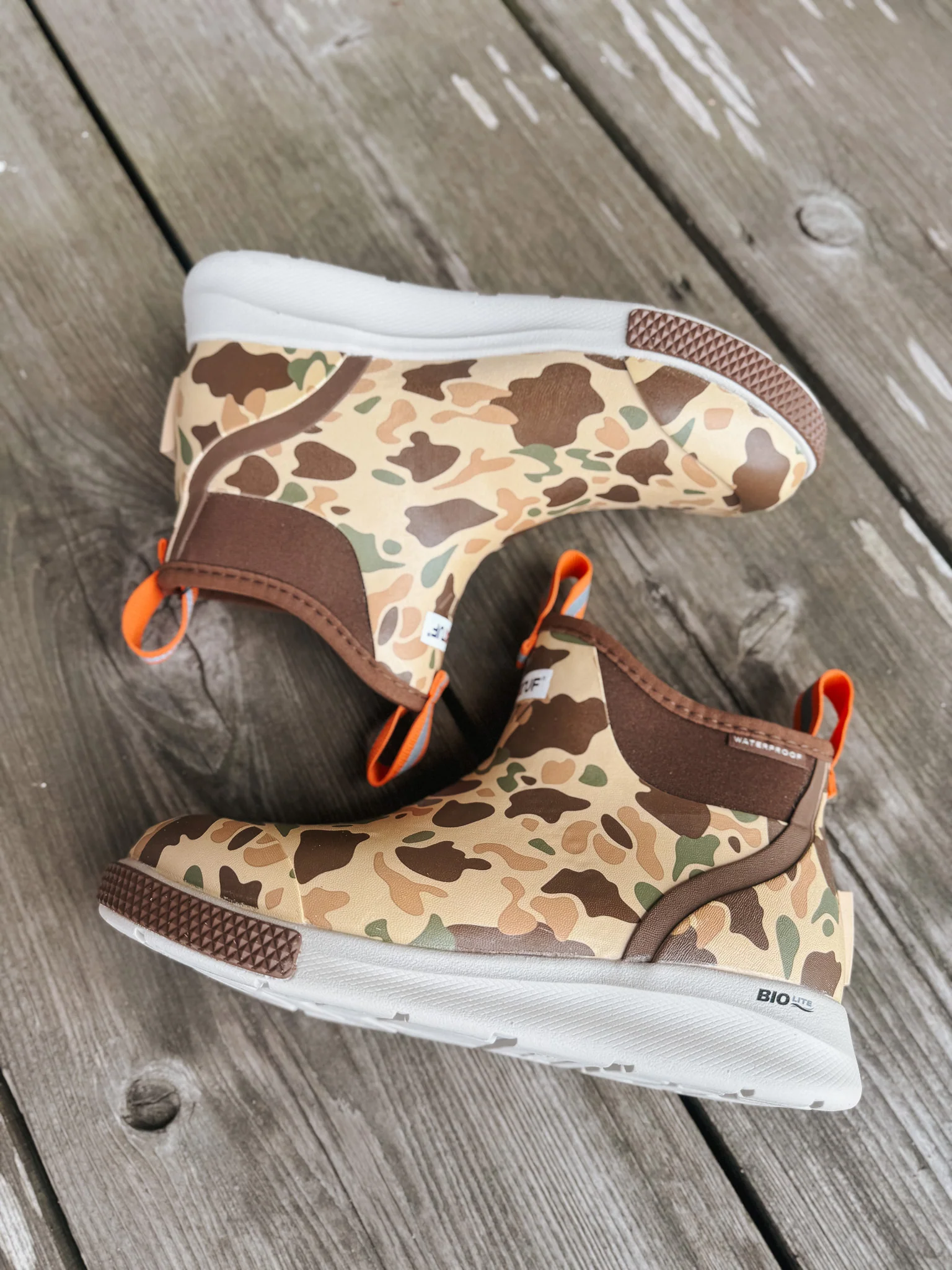 Women's XTRATUF Ankle Deck Boot Sport in Duck Camo - Image 13