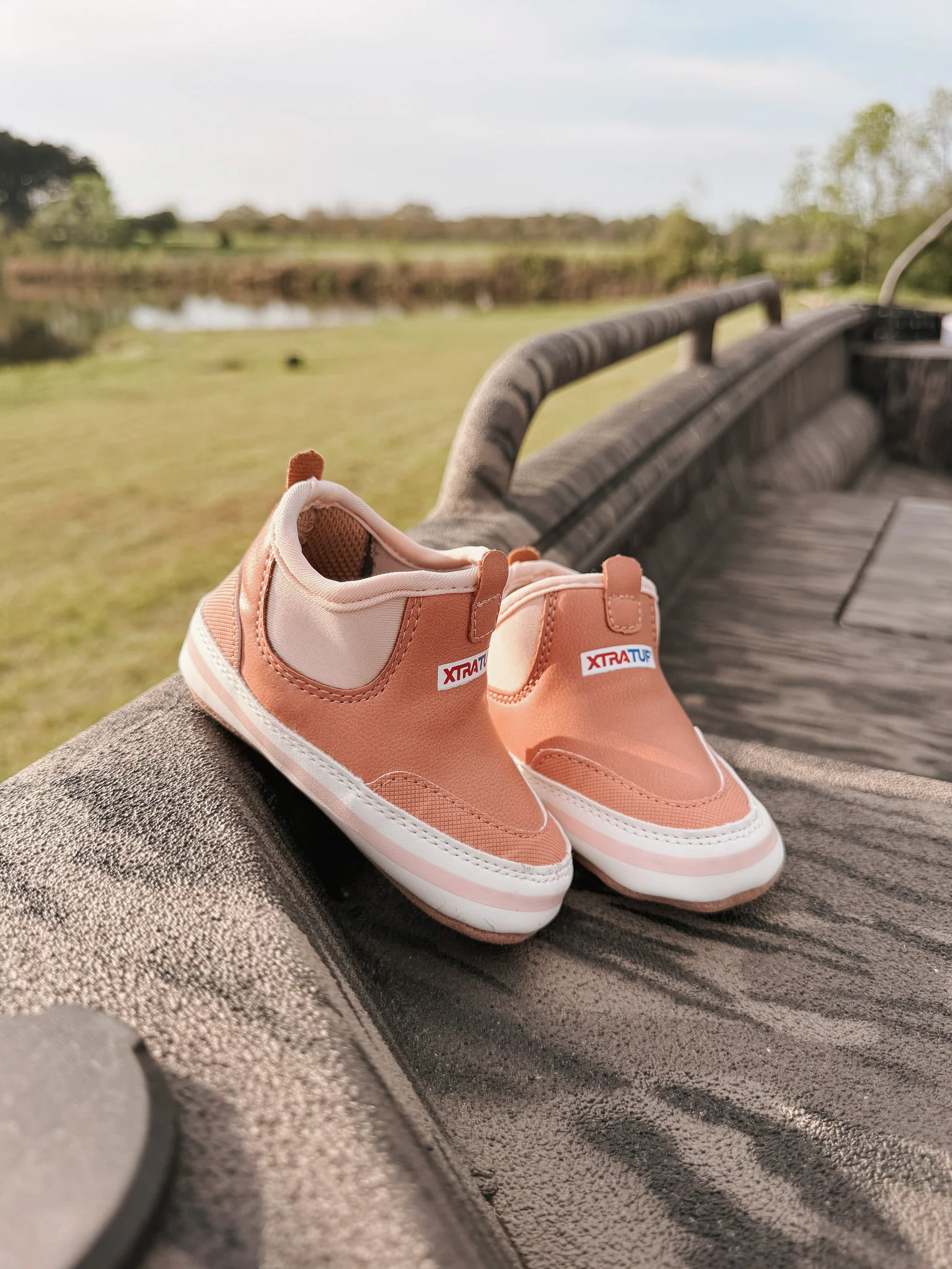 Xtratuf Infant Minnow Ankle Deck Boot in Blush - Image 6