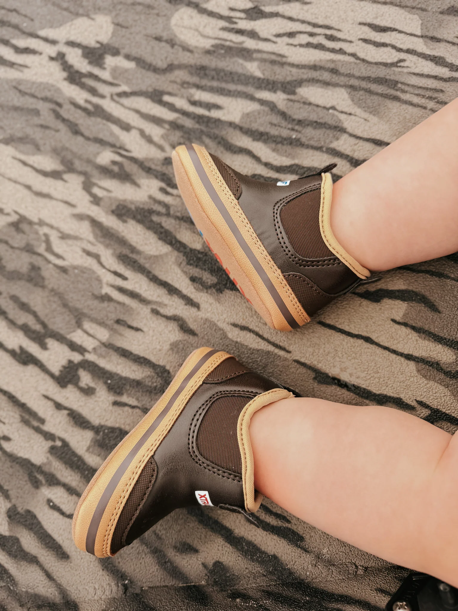 Xtratuf Infant Minnow Ankle Deck Boot in Brown - Image 3