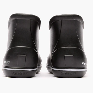 Big Kid's Tufs Black Ankle Deck Boot - Image 5