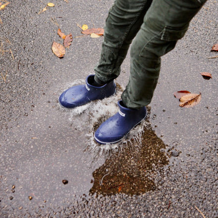 Big Kid's TUF Navy Ankle Deck Boot - Image 2