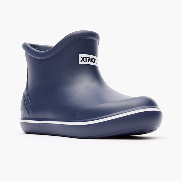 Big Kid's TUF Navy Ankle Deck Boot - Image 4