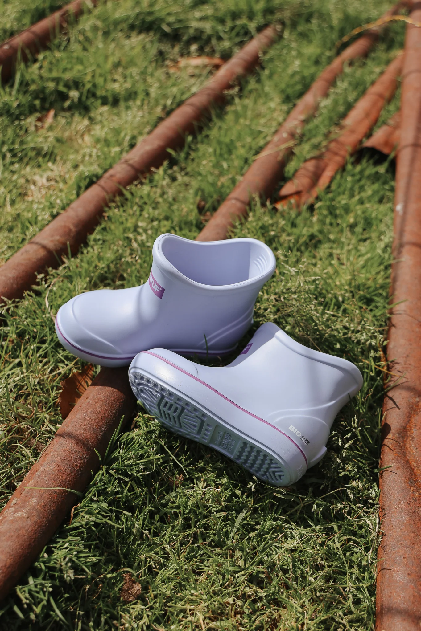 Little Kid's TUFS Light Blue Ankle Deck Boot - Image 10