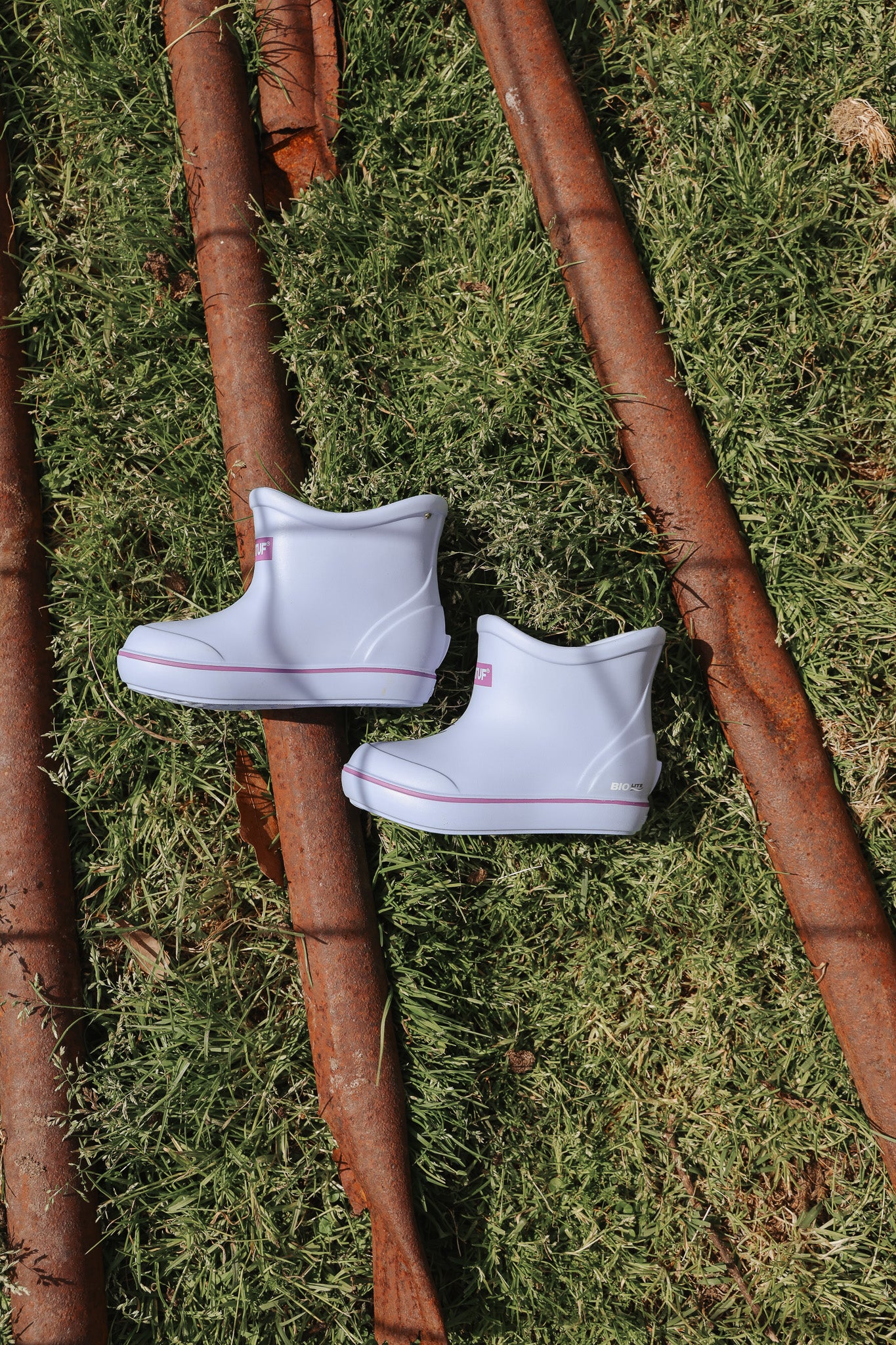 Little Kid's TUFS Light Blue Ankle Deck Boot - Image 11