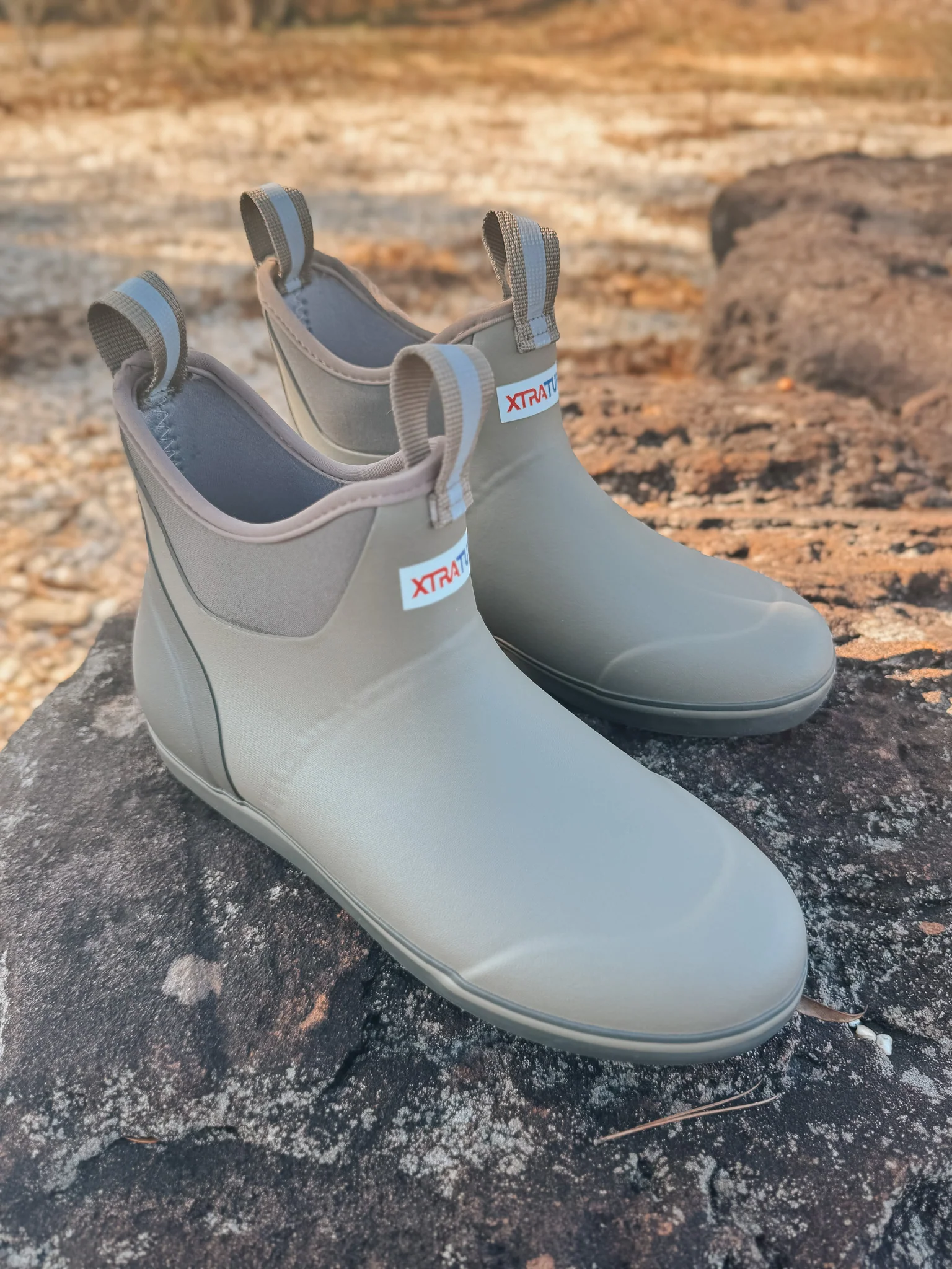 Men's Xtratuf 6 In Ankle Deck Boot in Earth Brown - Image 9