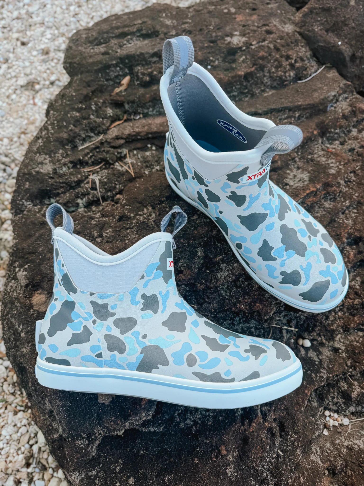 Men's Xtratuf Ankle Deck Boot in Ice Duck Camo - Image 2