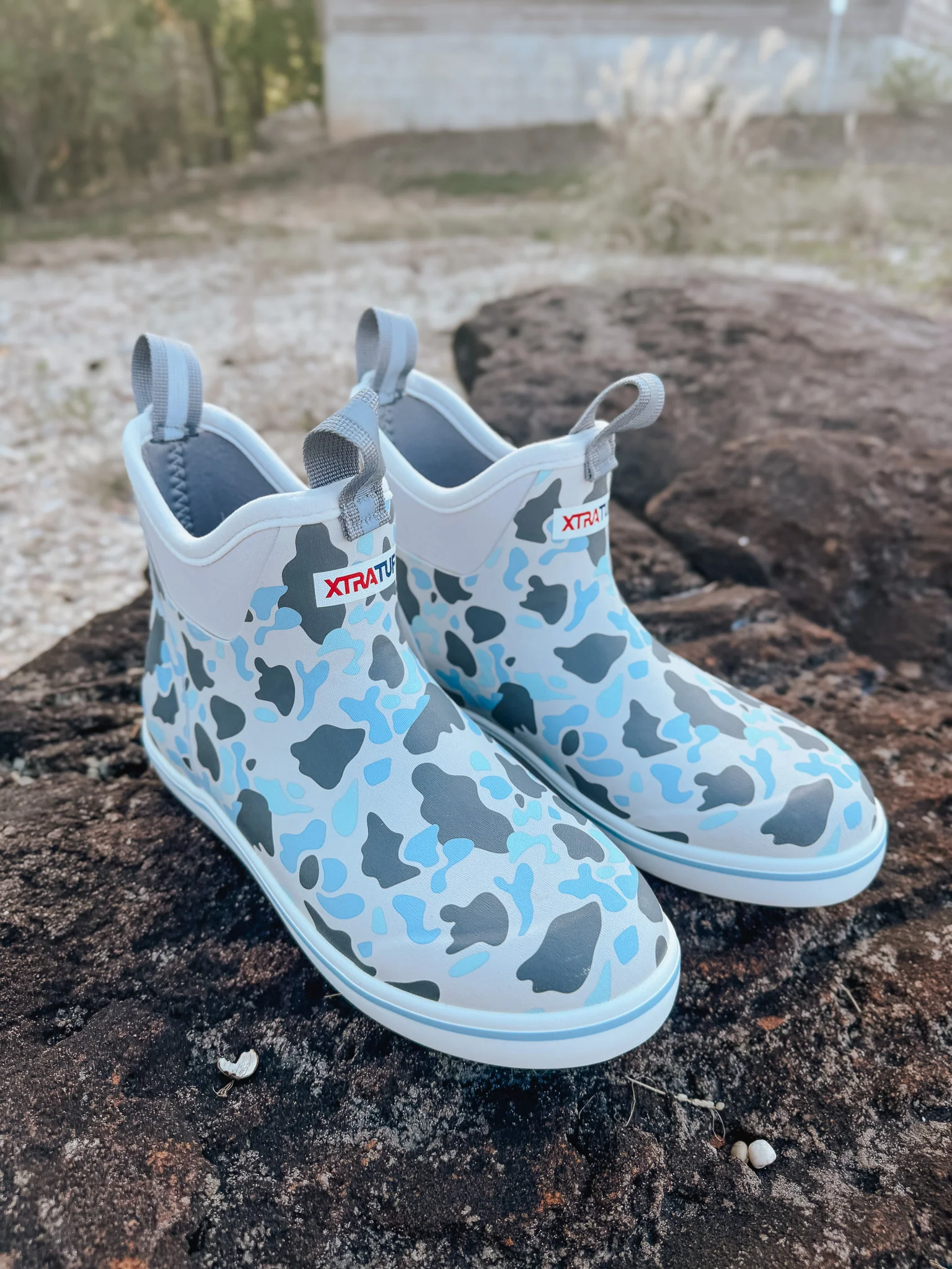 Men's Xtratuf Ankle Deck Boot in Ice Duck Camo - Image 4