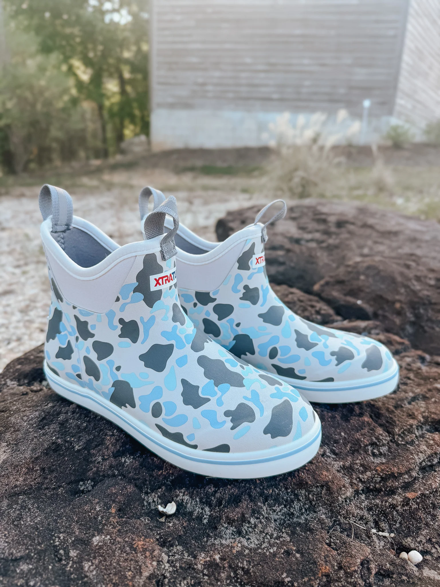 Men's Xtratuf Ankle Deck Boot in Ice Duck Camo - Image 5