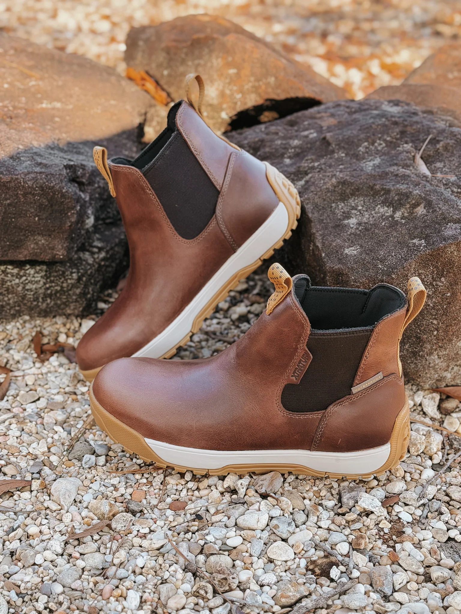 Men's XTRATUF Leather Ankle Deck Boot