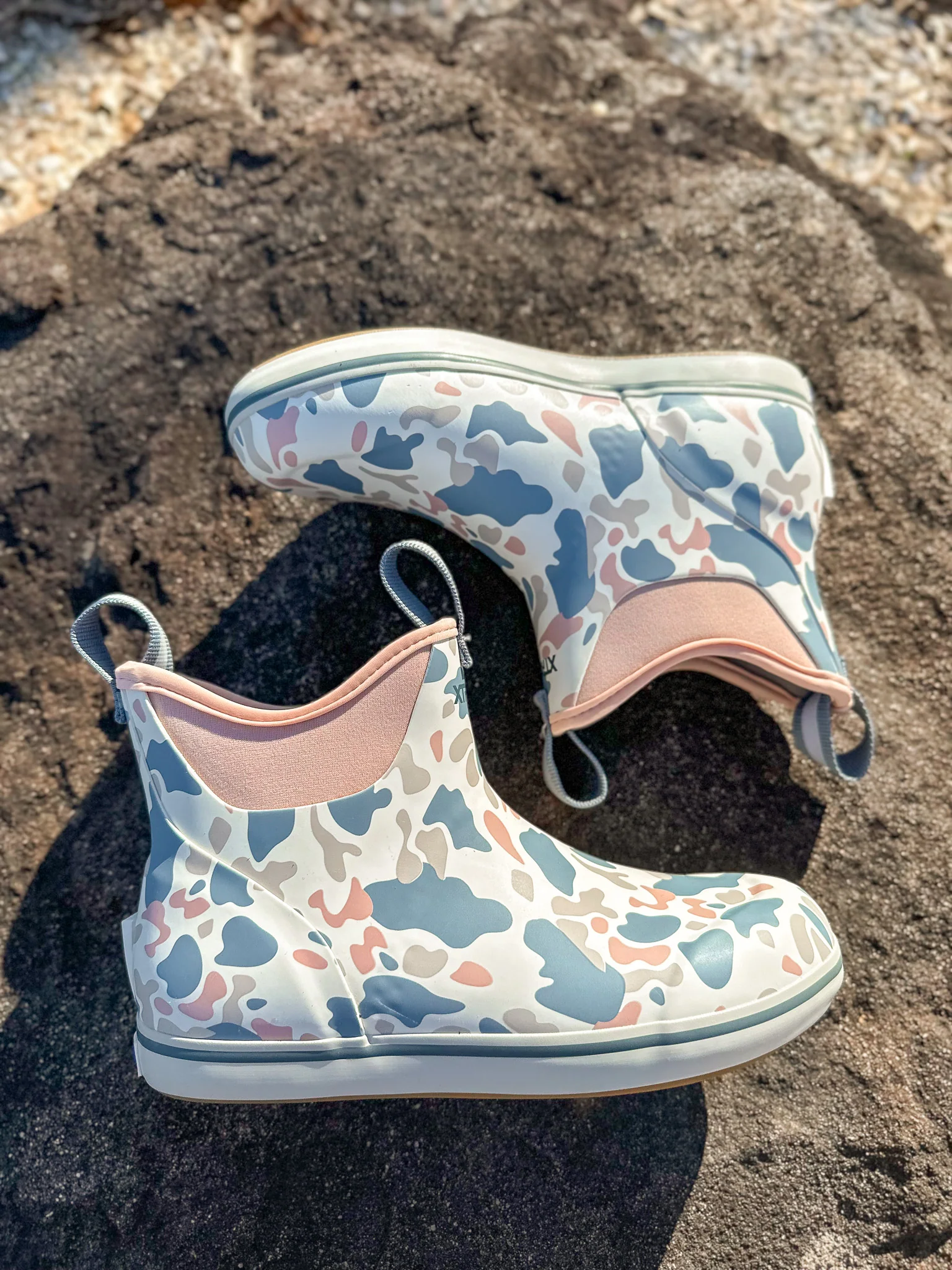 Women's XTRATUF Ivory & Duck Camo Ankle Deck Boots - Image 11