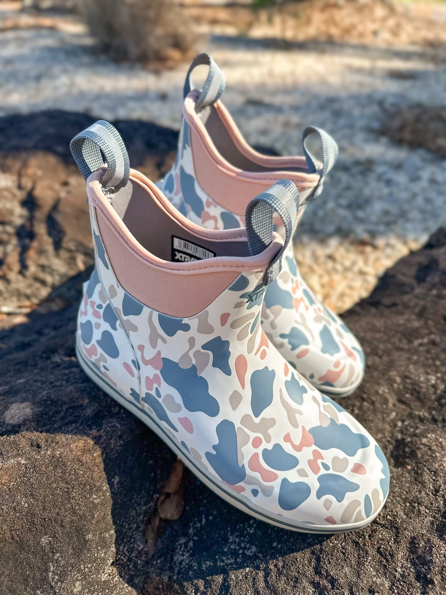Women's XTRATUF Ivory & Duck Camo Ankle Deck Boots - Image 3
