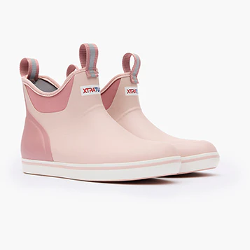 Women's Xtratuf 6 in Ankle Deck Boot in Blush Pink - Image 2