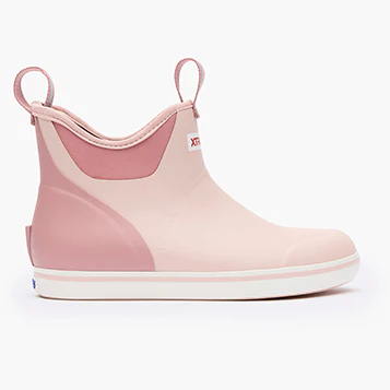 Women's Xtratuf 6 in Ankle Deck Boot in Blush Pink - Image 6