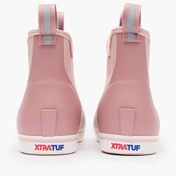 Women's Xtratuf 6 in Ankle Deck Boot in Blush Pink - Image 7